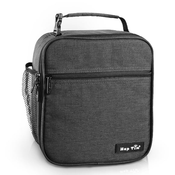 Hap Tim Lunch Bag for Men, Insulated Lunch Box for Men & Kids,Boite a Lunch Homme, Suitable for Work, Dark Grey(CA18654-DG)