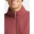 thumbnail image 4 of George Men's and Big Men's Full Zip Knit Jacket, Size XS-3XL, 4 of 5