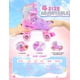 thumbnail image 2 of Patines deportivos 2PM para niñas con ruedas iluminadas, diseño de mariposa rosa, 2 of 8