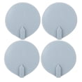 thumbnail image 2 of Almohadillas de electrodos adelgazantes, 2 pares de almohadillas de electrodos de 85 mm de diámetro Almohadillas de electrodos de silicona Funcionalidad versátil, 2 of 9