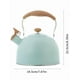 thumbnail image 4 of Tetera XTELLAR Silbante De Acero Inoxidable De 2,5 L color verde, 4 of 5