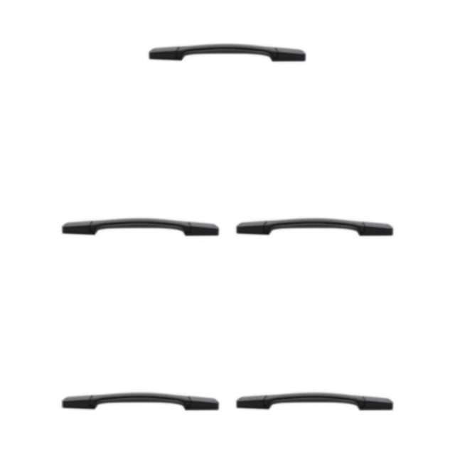 relayinert Universal Luggage Grip Convenient Travel Suitcase Handle Pull Carry Strap Replacement Black TM-M105 5Set
