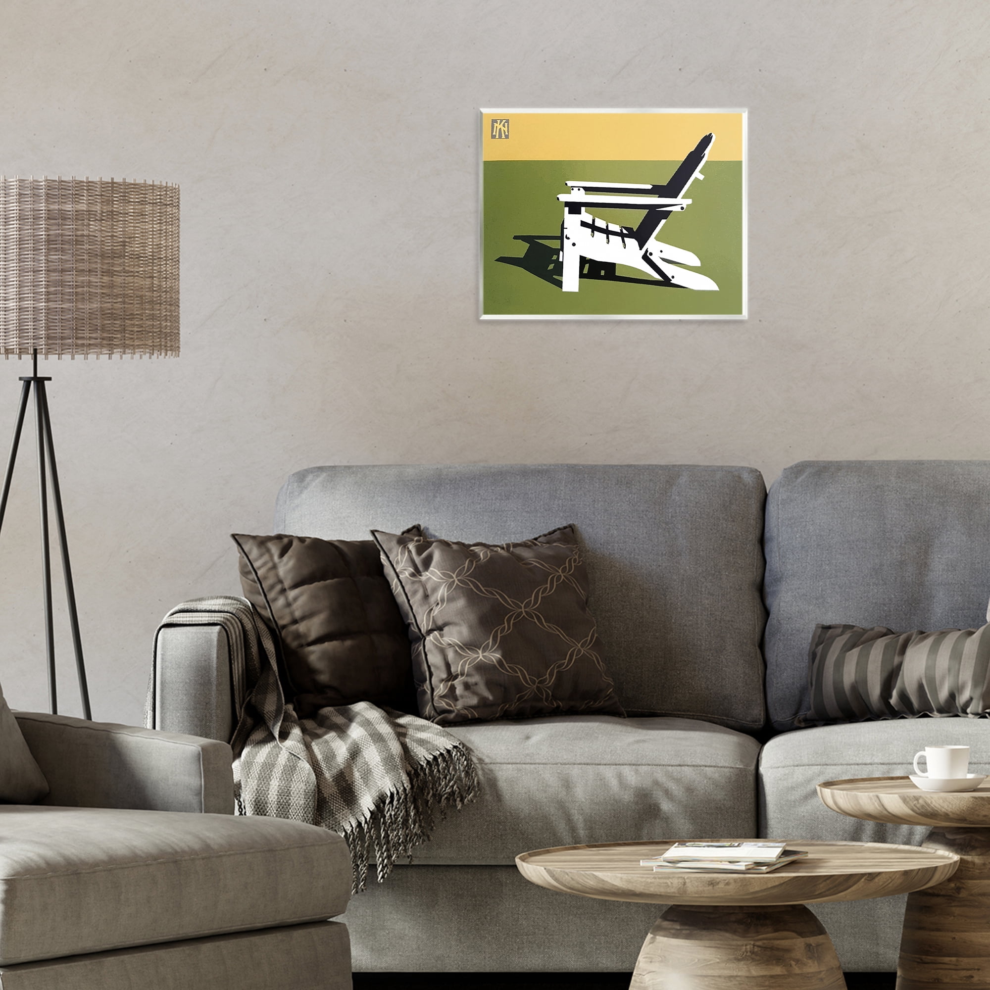 Stupell Industries Minimal Sunlit Lounge Chair Wall Plaque Art, design by Jadei Graphics