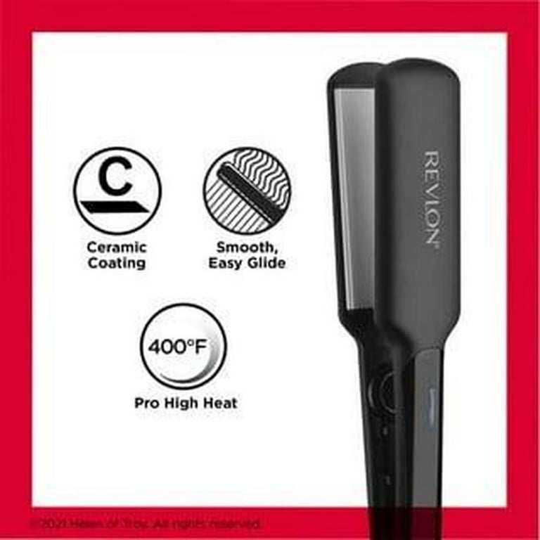 Revlon 2" Ceramic Flat Iron, Black