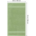 thumbnail image 3 of Utopia Towels Extra Large Bath Sheets, 2 Pack, 35x70 In, Cotton, Sage Green | Soft Lightweight Ring Spun Cotton Shower Towel Set - Highly Absorbent, Quick-Drying, Extra Large Bath Sheets, Durable, 3 of 9