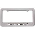thumbnail image 1 of Powered By Pandas License Plate Tag Frame, Multiple Colors, 1 of 1