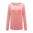 thumbnail image 2 of Blusa de Larga con Cuello y Hombros Descubiertos para Mujer Rosa S, 2 of 5