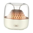 thumbnail image 3 of Humidificador de aire de 200 ml, difusor de aroma silencioso con 2 modos de pulverización y control remoto con Beige, 3 of 9
