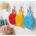 thumbnail image 2 of Miyuadkai 6pc Shower Brush, Scalp Scrubber Massage Body Massager Comb Brush Other for Exfoliation,Dandruff Removal Head Massage Stress Relax,Wet & Dry Use, 2 of 8