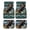 Bald Eagle Tribal Pattern, variant on Pzuqiu Rustic 4 Piece Car Floor Mats featuring Brown Bear Design - Durable Non-Slip All Weather Interior Protection