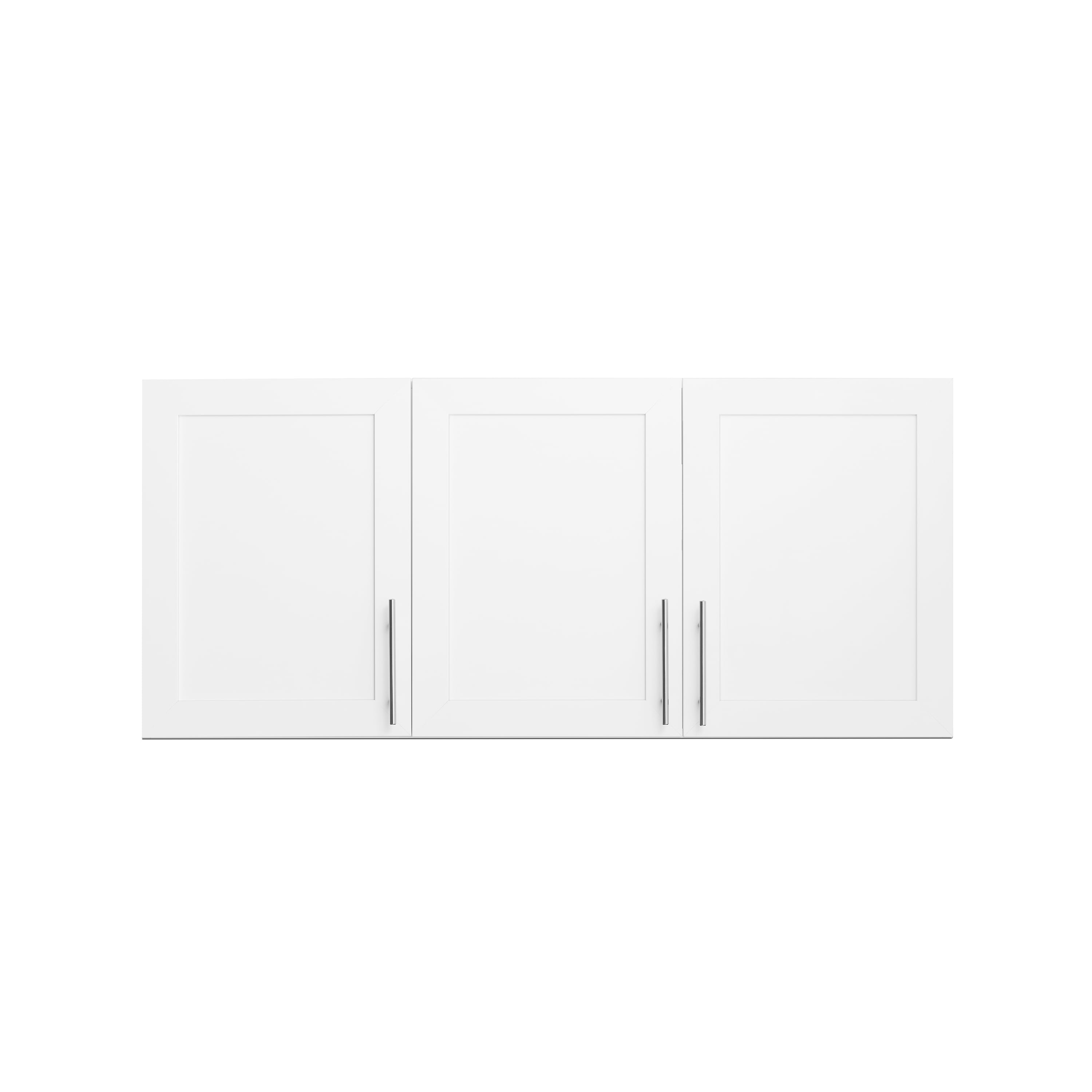 Prepac Elite 54" W Wall Cabinet with Panel Doors, White Storage Cabinet, Bathroom Cabinet, Pantry Cabinet with with 1 Adjustable Shelf 12.75" D x 54" W x 24" H, WSUR-1004-1