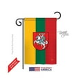 thumbnail image 1 of Breeze Decor 58198 Lithuania 2-Sided Impression Garden Flag - 13 x 18.5 in., 1 of 1