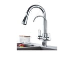 thumbnail image 1 of Purified Kitchen Faucet 360 Degree Rotation Purification Deck Mounted Filtered Water Sink Hot Cold Water Mixer Tap ,Effortless Installation, 1 of 7