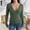 A5 Green, variant on GILIGEGE Women Wrap V Neck Long Sleeve T Shirt,Soft Stretchy Ruched Fitted Blouse,Casual Solid Color Surplice Front Slim Fit Tops,Crisscross Waist,2026 Fall Fashion Going Out Outfits Light Blue S