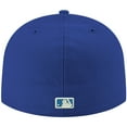 thumbnail image 4 of Men's New Era Royal Athletics White Logo 59FIFTY Fitted Hat, 4 of 5