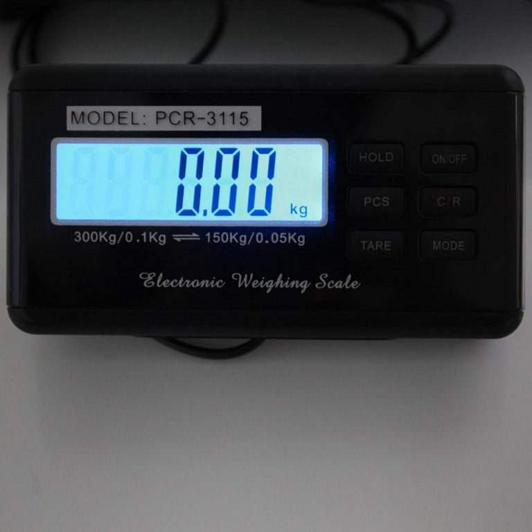 Digital Electronic Weighing Scale, 300 Kg, PCR-3115, Stainless