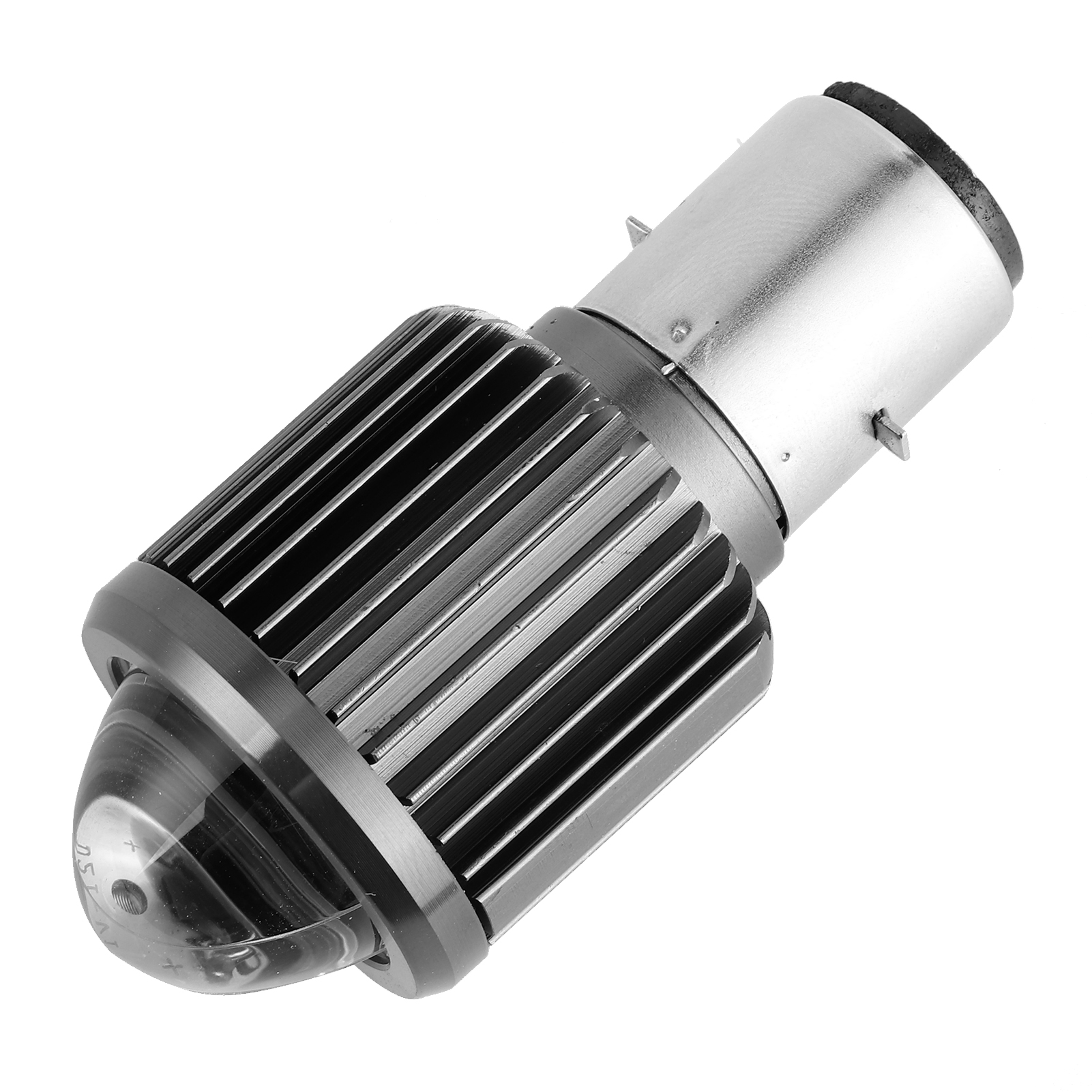 Faro Moto A LED Yctze BA20D 3500lm 6000K Bianco - Lente In Lega Di Alluminio, Universale, Abbagliante/Anabbagliante