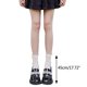 thumbnail image 3 of M Calcetines con adornos de encaje para mujer, calcetines hasta la pantorrilla estilo japonés de doncella japonesa, calcetines de uniforme Harajuku para estudiantes y niñas, Cospl, 3 of 5
