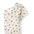 thumbnail image 3 of The Children's Place Girls Short Sleeve Cross Back Ruffle V-Waist Dress, Sizes XS-XXL, 3 of 4