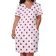thumbnail image 2 of Vestido largo holgado de lunares en blanco para mujer ropa rosa Media oscuridad tendencia, 2 of 6