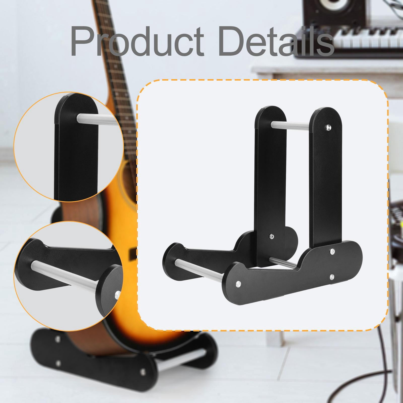LeeQinersw Guitar Stand Easy Assembly Easy Use Gifts Space Saving Accessories Organizer