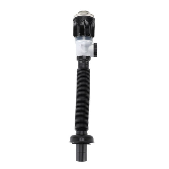 Sink Drain Pipe, Flexible Prevent Water Leakage Sink Drain P Trap Pipe for 1-1/4 inch Drain Hole
