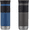 Blue Corn, variant on Stainless Steel Vacuum Insulated Travel Coffee Mug with Non-Slip Grip, Leak Proof Snap Lid Thermal Tumbler for Commute & Driving
