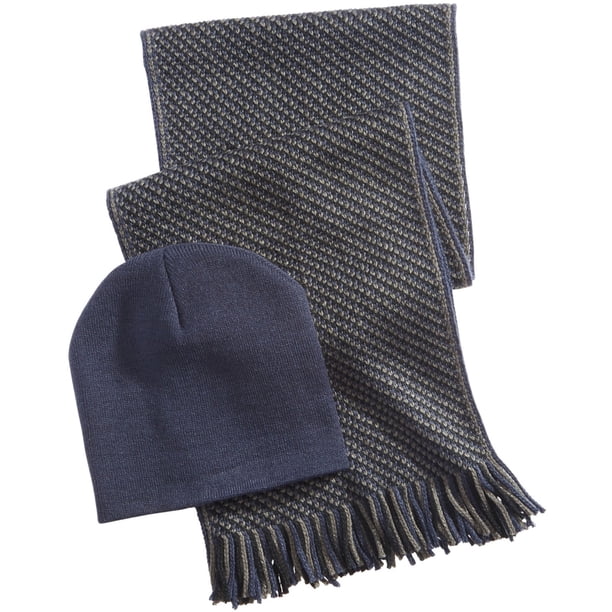 Club Room - Bufanda para hombre, color azul, talla única