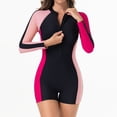 thumbnail image 1 of WILLBEST Traje de Baño de Mujer, Nuevo Traje de Baño de Primavera y Verano 2025 para Mujer, Traje de Baño de Protección Solar con Cremallera Integrada, Traje de Baño de Surf con Protección Solar, 1 of 5