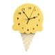 thumbnail image 2 of Reloj de pared Reloj decorativo de pared Reloj de dormitorio sencillo para el hogar Reloj colgante Amarillo, 2 of 6