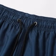 thumbnail image 7 of Mens Board Shorts with liner 5 Inch Breathable Quick Dry Swim Trunks Holiday Beach Lightweight Casual Boxer Shorts Summer Blue L, 7 of 7