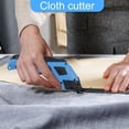 thumbnail image 2 of Cordless Electric Scissors with 2 Blades 3.6V 10000RPM Electric Mini Cutter USB Rechargeable Power Hand Shears Cutter Portable Shears Cutting Tool Handheld Cloth Cutting Machine, 2 of 9