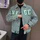 thumbnail image 4 of Abrigos masculinos de corte entallado, nuevos, de moda, entrega rápida, frío Y2k, chaquetas de hombre Harajuku, estética, diseñador de lujo, ropa barata, oferta, 4 of 5