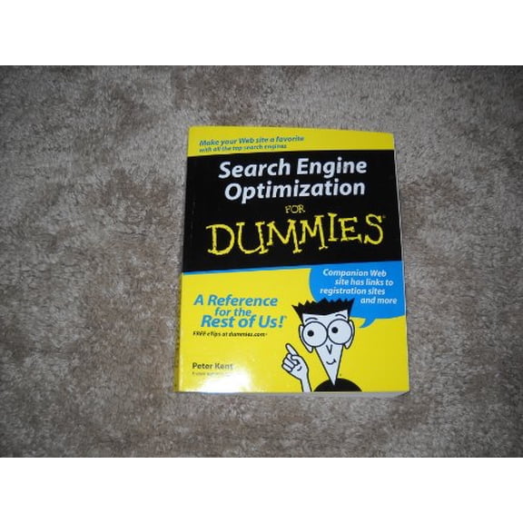 Pre-Owned Search Engine Optimization For Dummies (Paperback) 0764567586 9780764567582