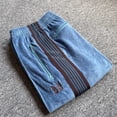 thumbnail image 1 of Pantalones vaqueros con estampado gótico Retro para mujer, pantalón holgado de pierna ancha y recta, estilo Hip Hop americano, Y2K, Unisex, 1 of 4