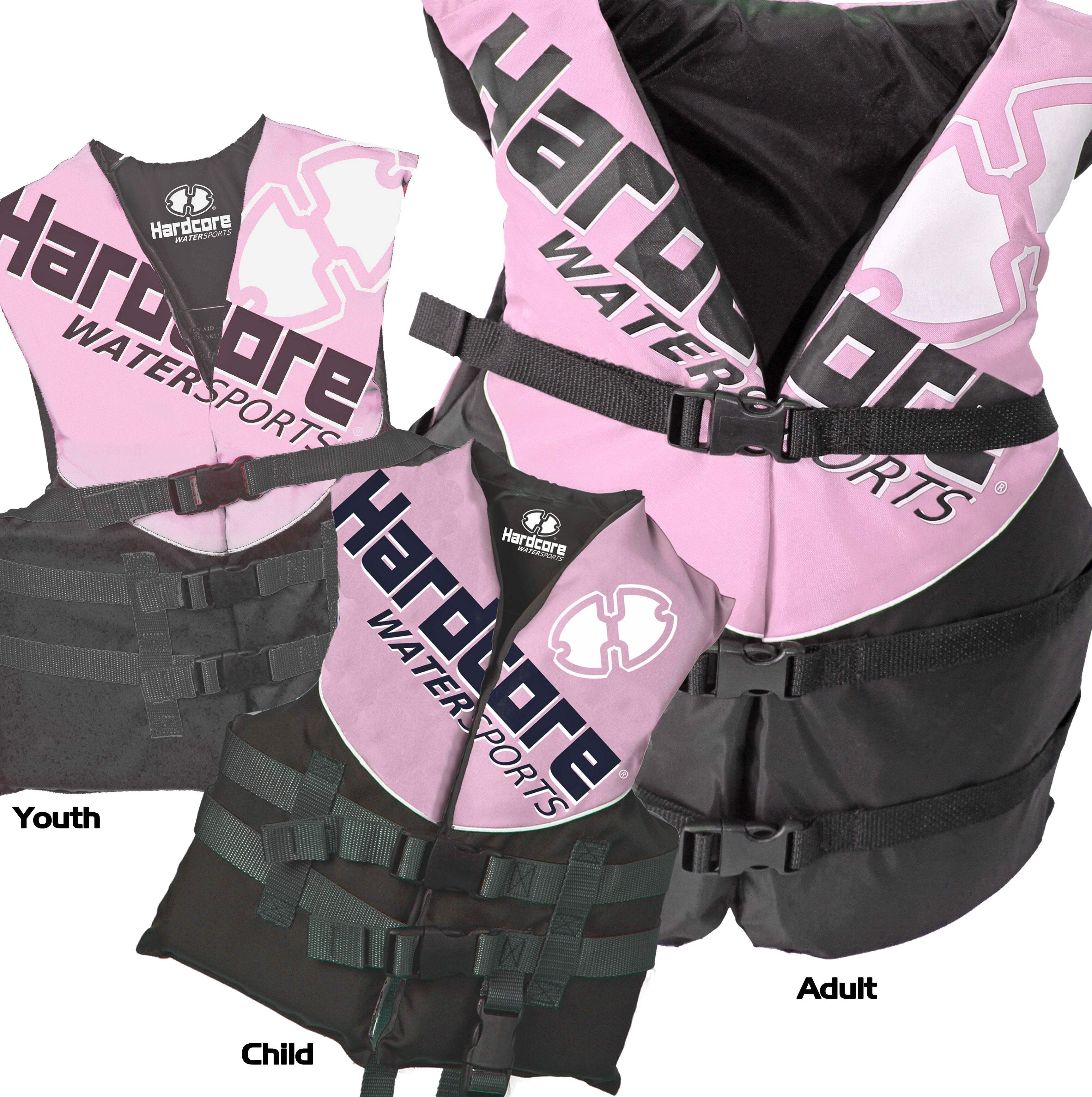 Hardcore Water Sports USCG Approved Life Jacket Vest photo 8