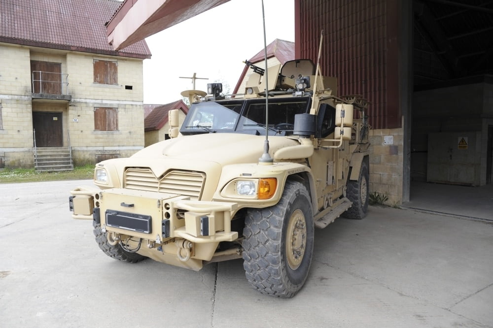 A Husky TSV Armored Vehicle Of The British Army Poster Print Walmart 
