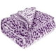 thumbnail image 1 of Bonita manta morada de forro polar suave con estampado de leopardo para sofá, sofá, decoración, mantas de felpa, 1 of 8