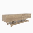 thumbnail image 6 of Tera 63'' Modern Desing TV Stand Console Table for up to 72 inch Flat or Curved Televisions Natural Oud Finish, 6 of 7