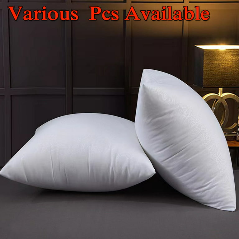 18x18 | Indoor Outdoor Hypoallergenic Polyester Pillow Insert | Quality Insert | Pillow Inners | Throw Pillow Insert | Square Pillow Inserts