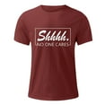 thumbnail image 6 of Sngxgn Men's Shirts Short Sleeve Casual Basic Summer Solid T Shirts(,XXXL), 6 of 6