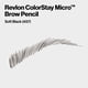 thumbnail image 2 of Lápiz de cejas Revlon ColorStay Micro w/ Spoolie 457 Soft Black, 2 of 9