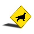 thumbnail image 3 of Irish Setter Dog Diamond Aluminum Metal Decor Sign - 12" x 12", 3 of 4
