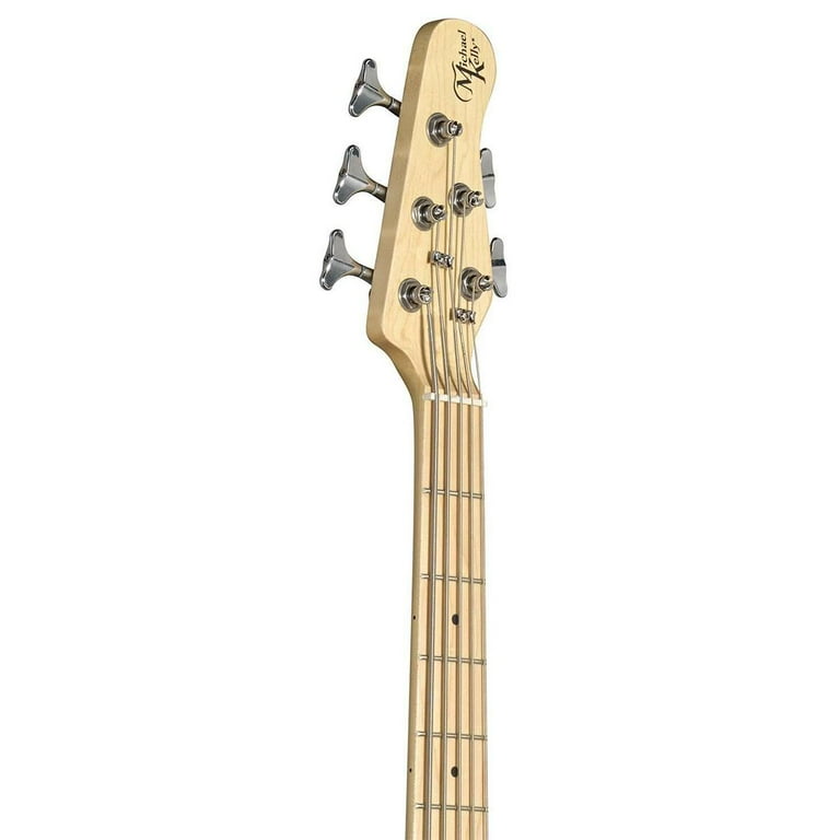 Michael Kelly Element 5OP 5-String Bass Guitar (Trans Red