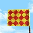 thumbnail image 5 of Arbitre Drapeau en Acier Inoxydable Commande Main Drapeau Rouge signal Drapeau Éponge Poignée Patrouille Spéciale performance, 5 of 5