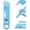 Blue, variant on 4-in-1 Sewing Threader Tool with Seam Ripper, Magnetic Seam Guide, Multifunctional Hemmer Guide with Scale, Stitch Remover Tool, Sewing Accessories and Supplie (Blue)
