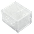 thumbnail image 3 of Small Betta Aquarium, Dropproof Explosionproof Miniature Fish Tank Exquisite Portable Easy To Change Water Simple Transparent  for Shrimp for  Highly Transparent,Ordinary, 3 of 5