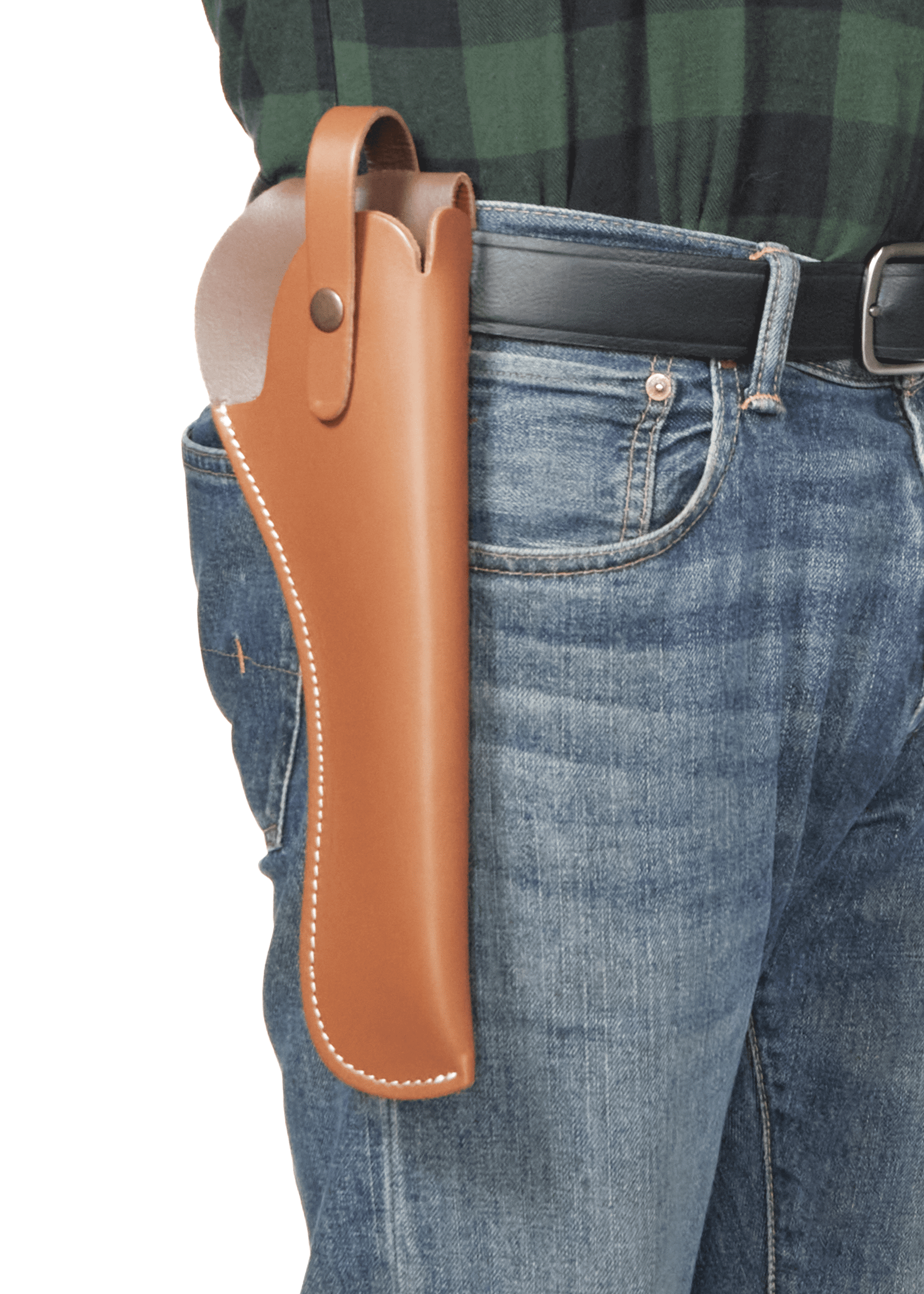 Allen Company Red Mesa Leather Firearm Holster, Brown Leather