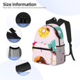 thumbnail image 5 of Gaeub Donut School Backpack Waterproof Bookbag for Men Women College High School Bags, 5 of 8