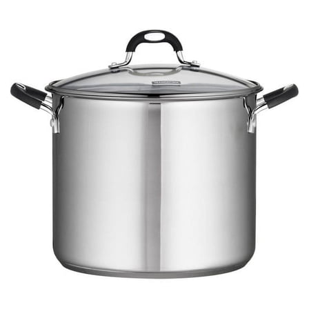 12 Quart Covered Stock Pot